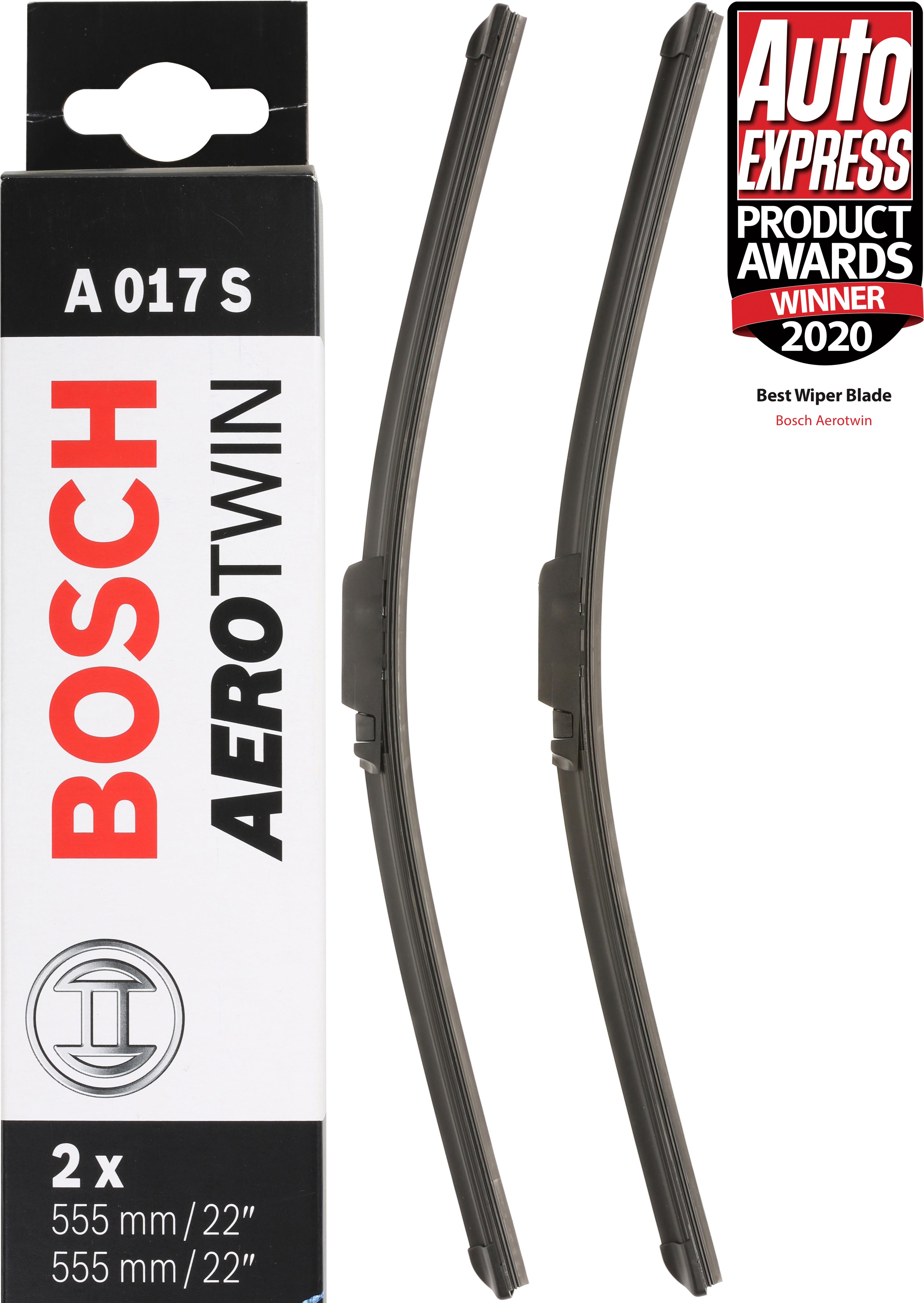 Bosch A017S Wiper Blades - Front Pair