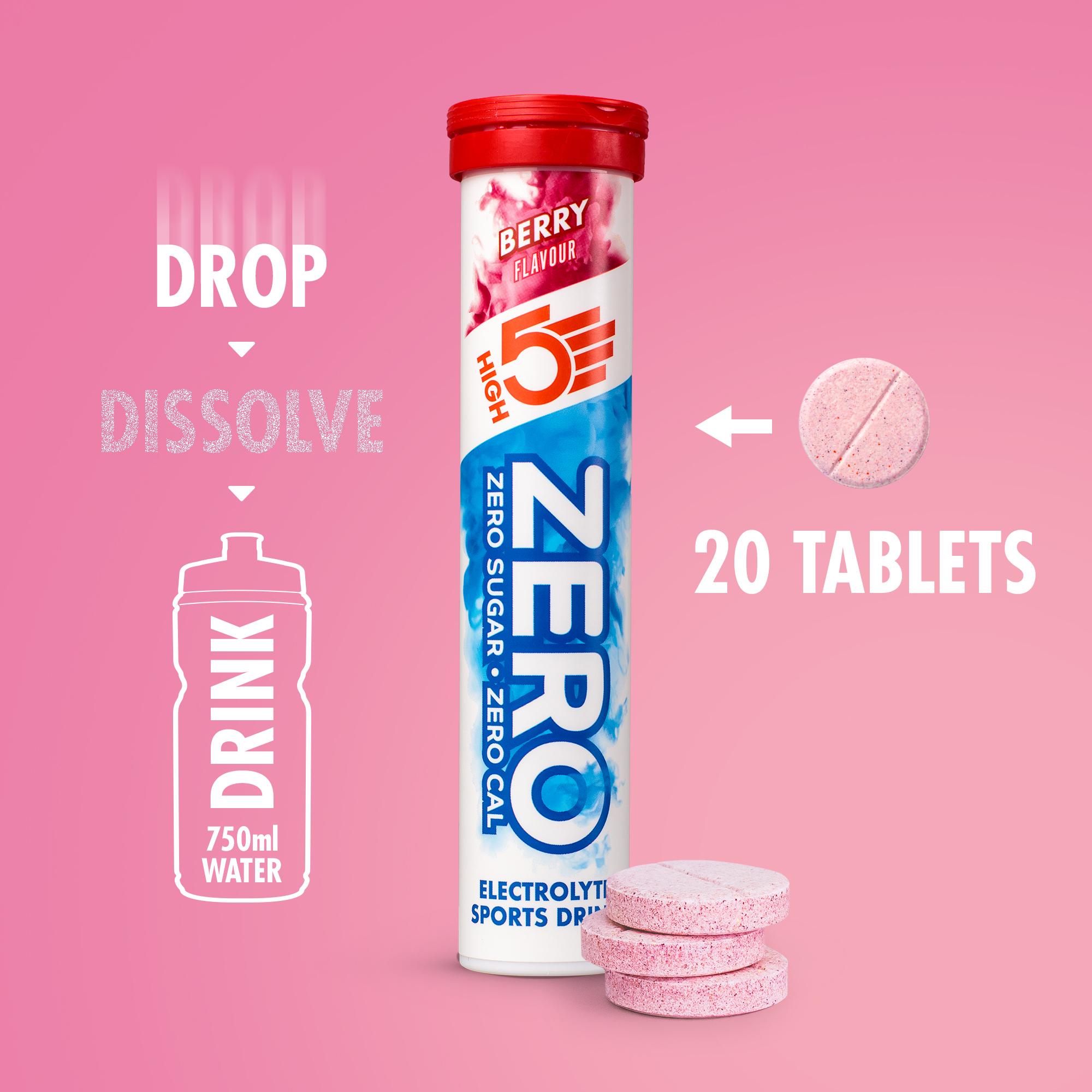 HIGH5 ZERO Berry Tablets | Halfords IE