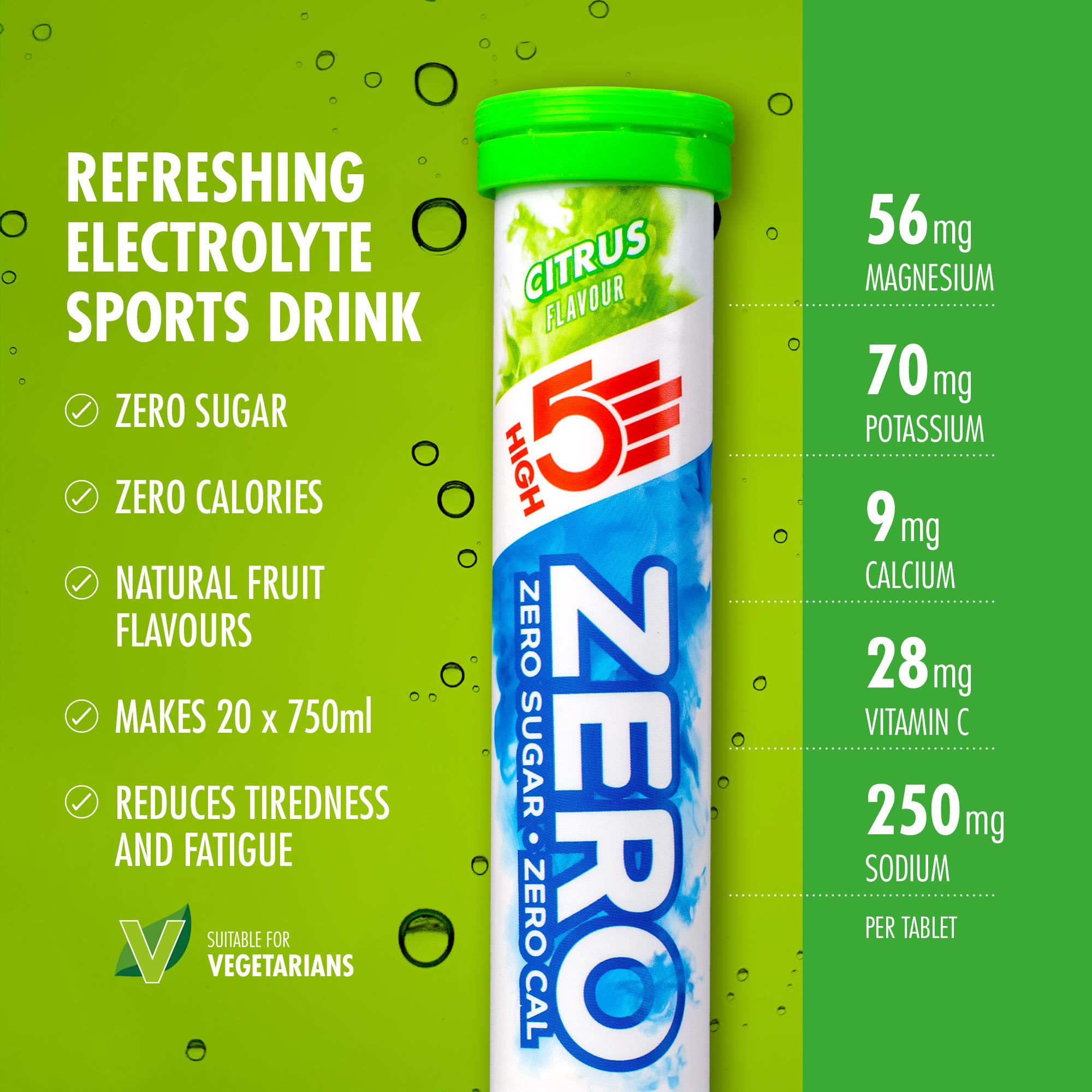 HIGH5 ZERO Citrus Tablets | Halfords UK