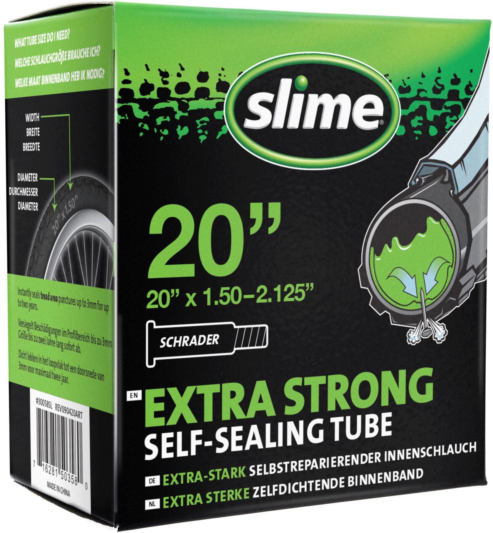 Slime Schrader Self-Sealing Bike Inner Tube 20" x 1.5-2.125"