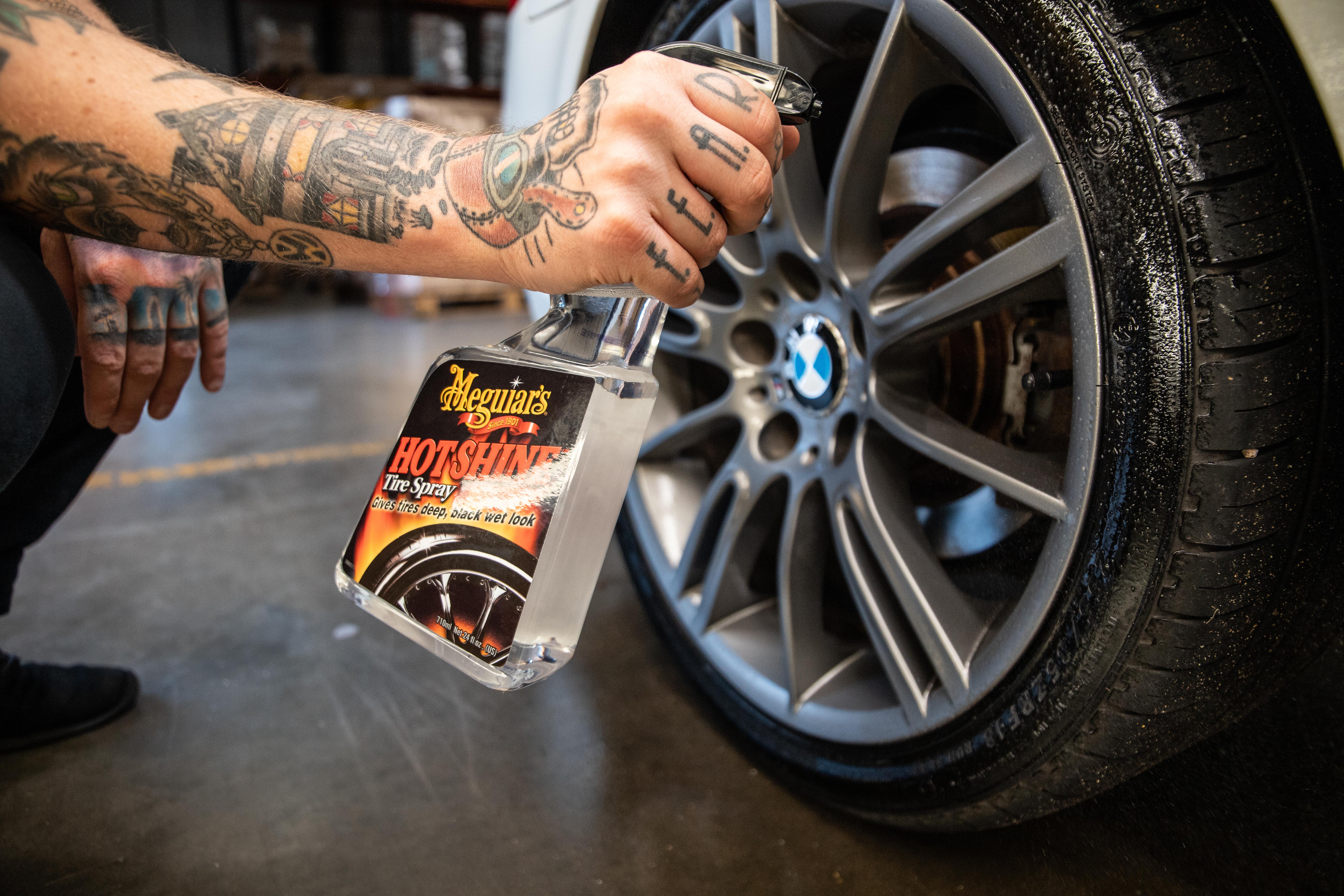 Meguiars High Gloss Hot Shine Tyre Spray 710ml