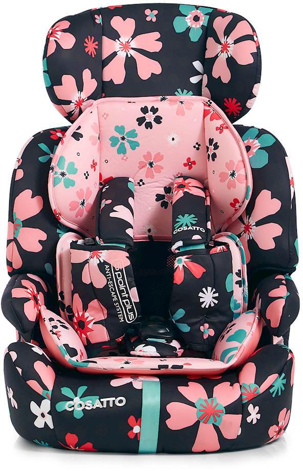 Cosatto Zoomi 123 5 Point Plus Child Car Seat - Paper Petals