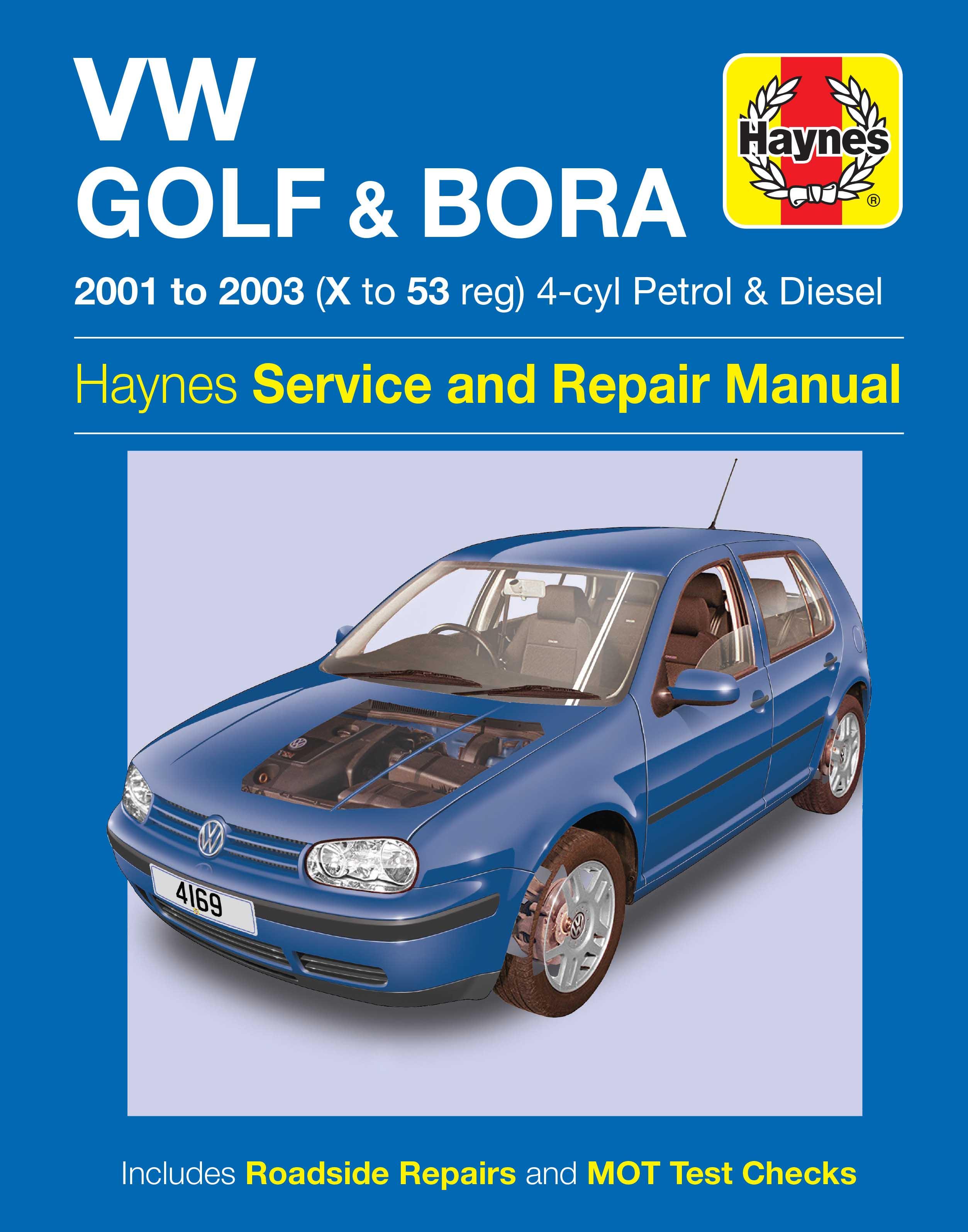 Haynes Vw Golf & Bora (01-03) Manual