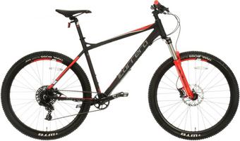 Black and shop red carrera bike