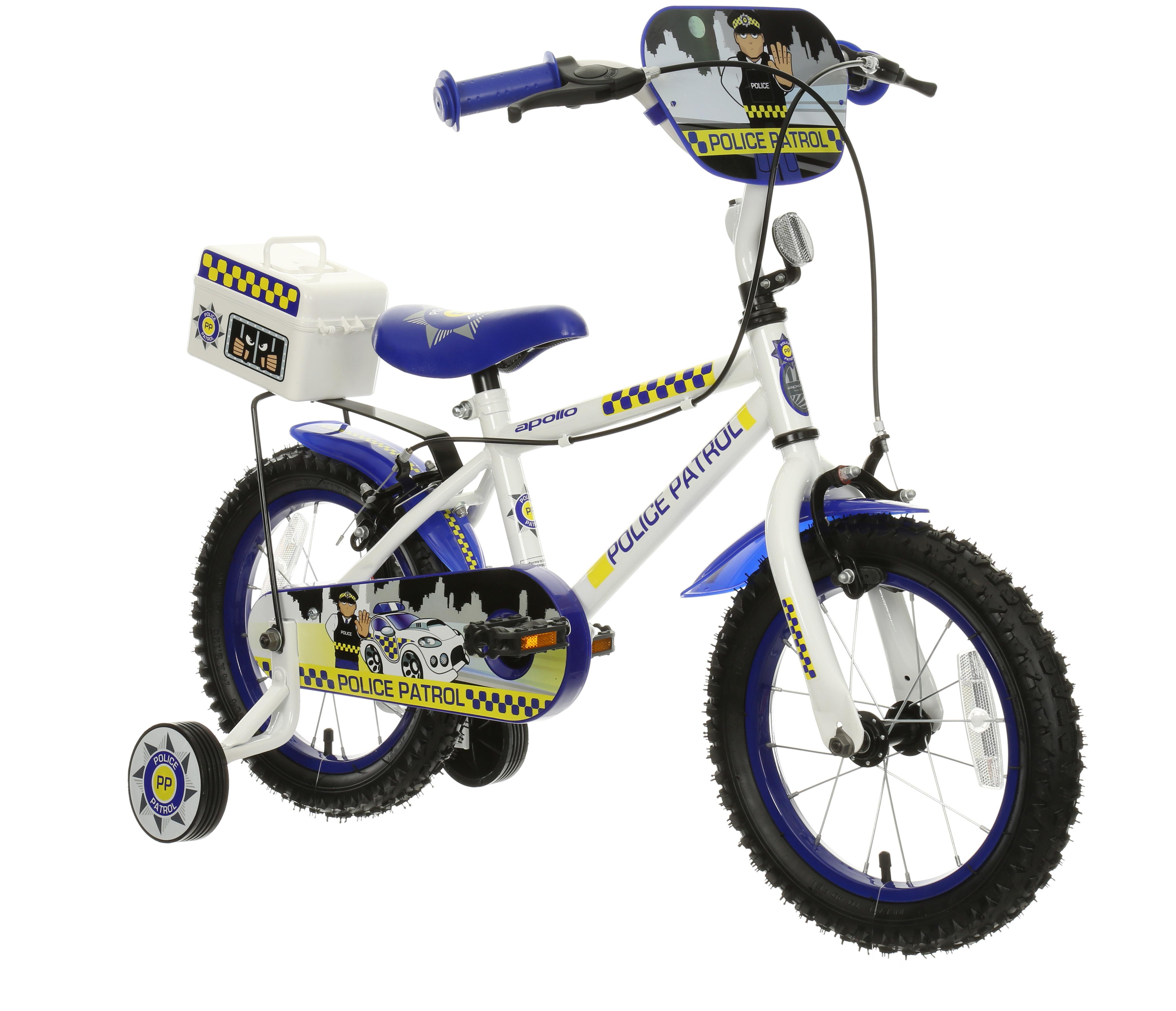 paw patrol bike 14 inch halfords