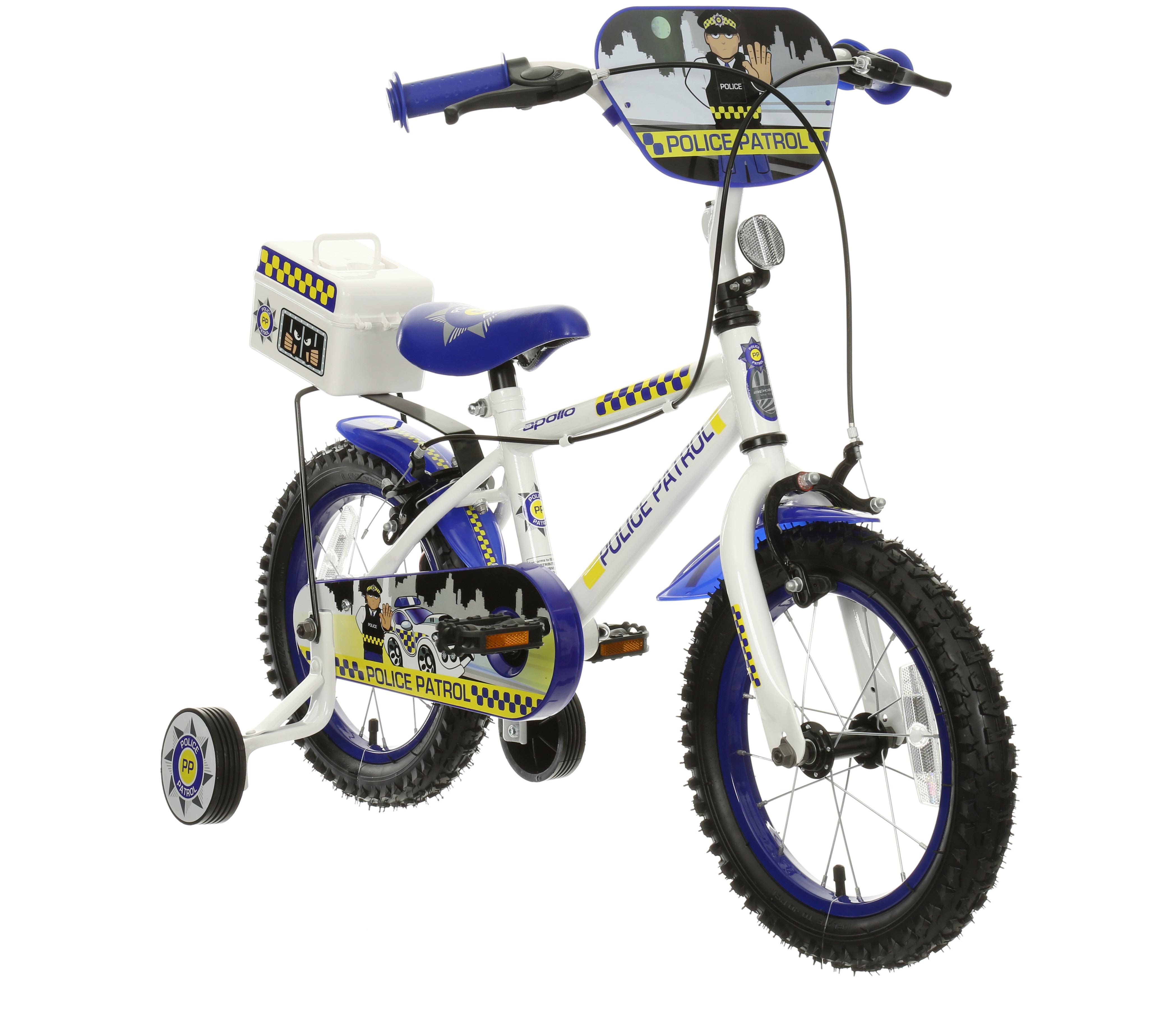 paw patrol bike 14 inch halfords