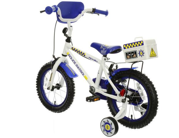 14" Wheel Ref.607870 RRP £85 minor scuffs to bike Apollo Police Patrol Kids 
