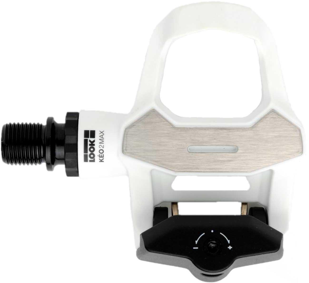 Halfords Look Keo 2 Max Road Clipless Pedals, White - Composite | Extra 8% off for BC Members