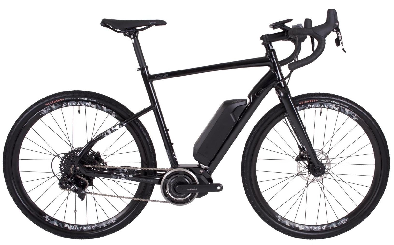 Raleigh Mustang Comp Mens Electric Hybrid Bike
