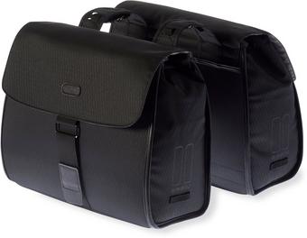 Basil Noir Double Pannier Bag | Halfords UK