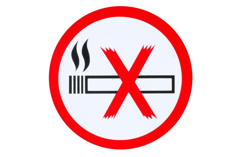 No Smoking Car Sticker - Small No Smoking Car Sticker - Small