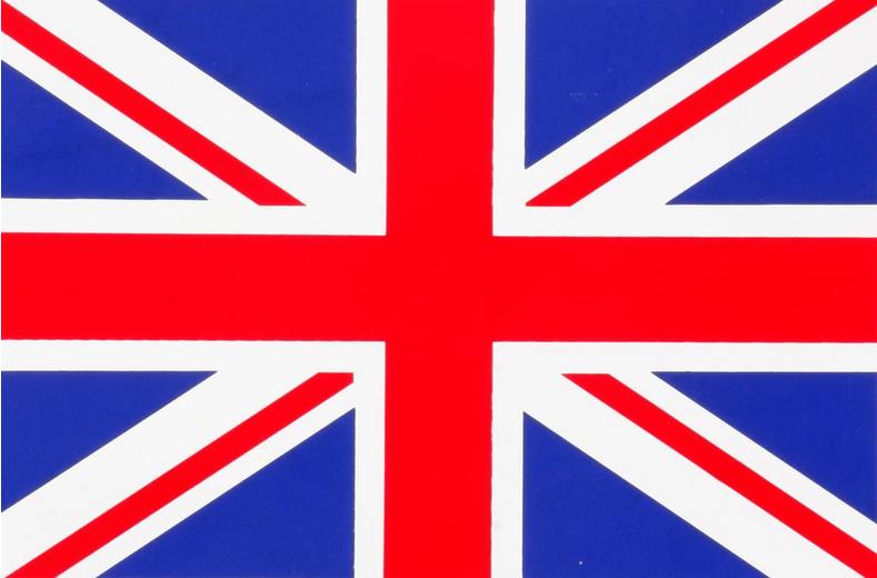 Union Jack Car Sticker - Medium Union Jack Car Sticker - Medium