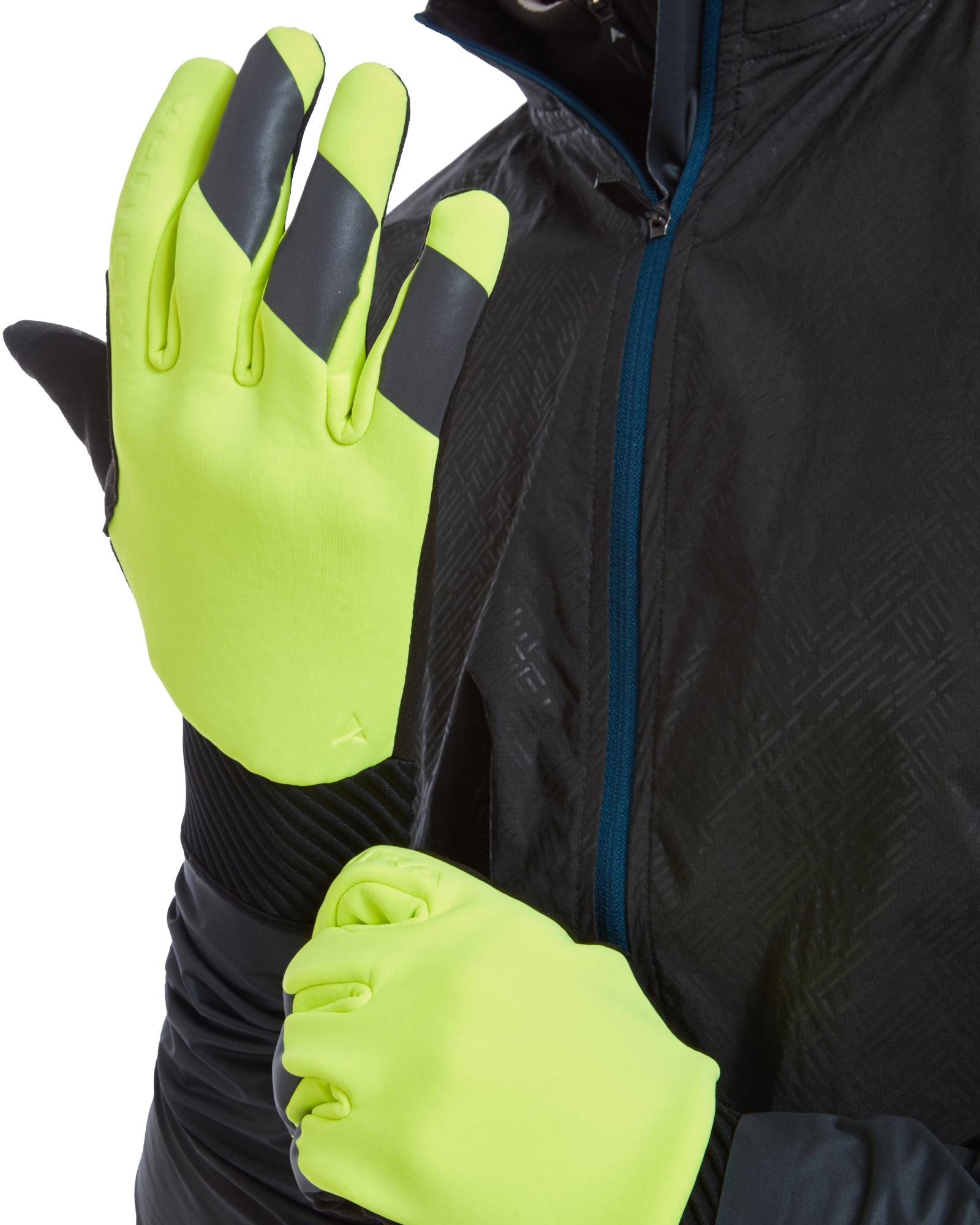 Altura Windproof Nightvision Glove Yellow
