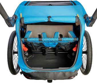 Child bike trailer halfords best sale