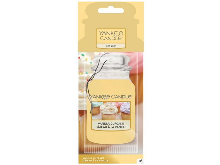 Yankee Candle Car Jar Air Freshener - Vanilla Cupcake