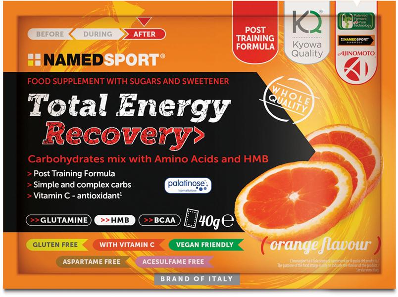 Namedsport Total Energy Recovery Mix, Orange, 16 X 40G