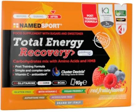 Namedsport Total Energy Recovery Mix, Red Fruits, 16 X 40G