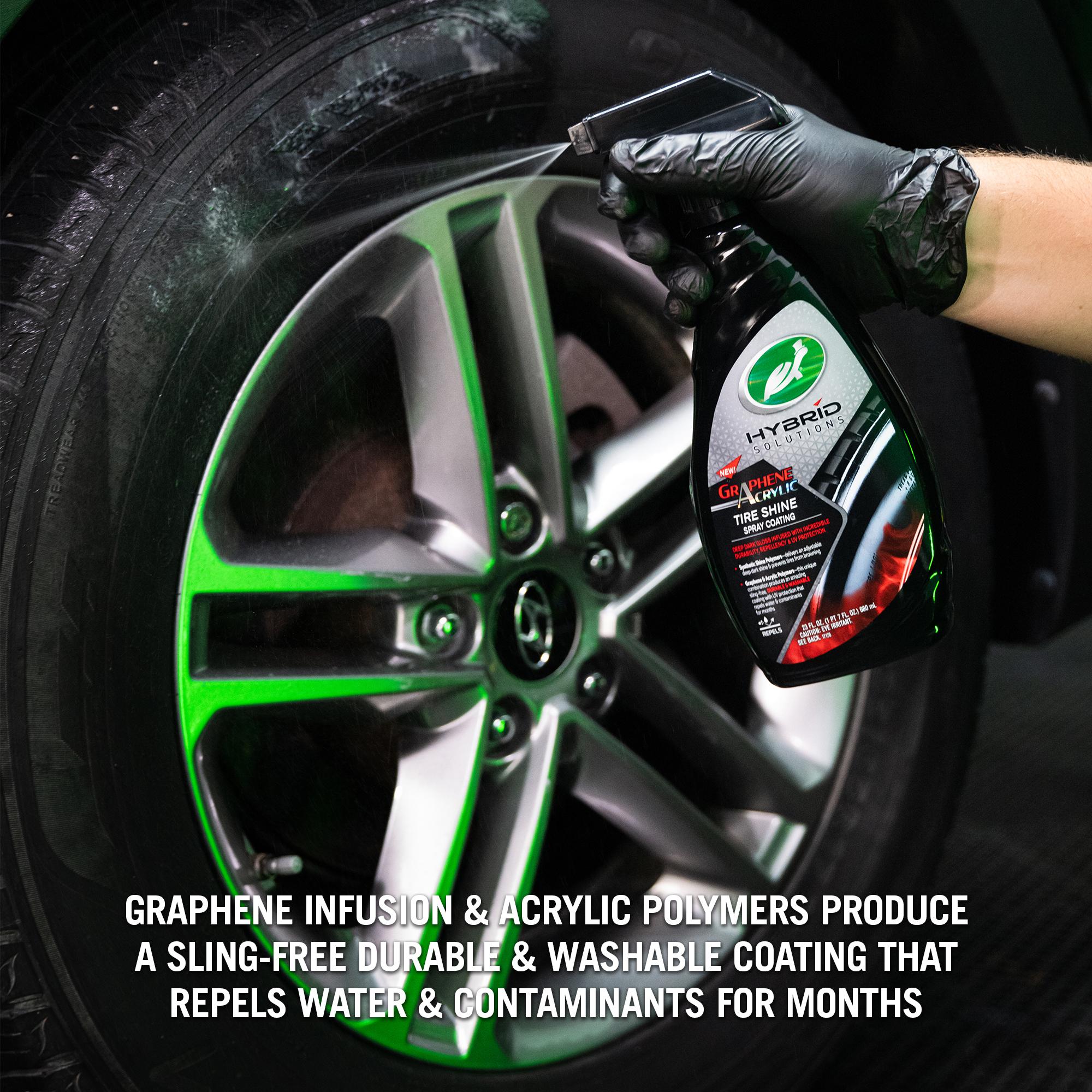 Turtle Wax Hybrid Solutions Graphene Acrylic Tyre Shine Spray Coating 680ml