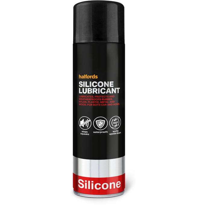 Halfords Silicone Spray Lubricant 500ml