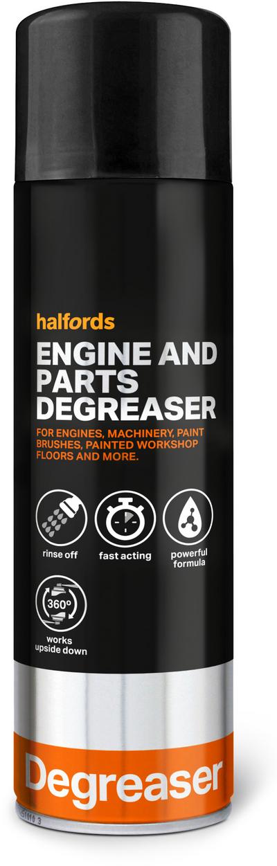 Halfords Engine and Parts Degreaser 500ml Halfords Engine and Parts Degreaser 500ml