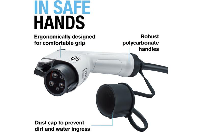 Ring EV Charge Cable Type2 Type1 16A 5m Ring EV Charge Cable Type2 Type1 16A 5m