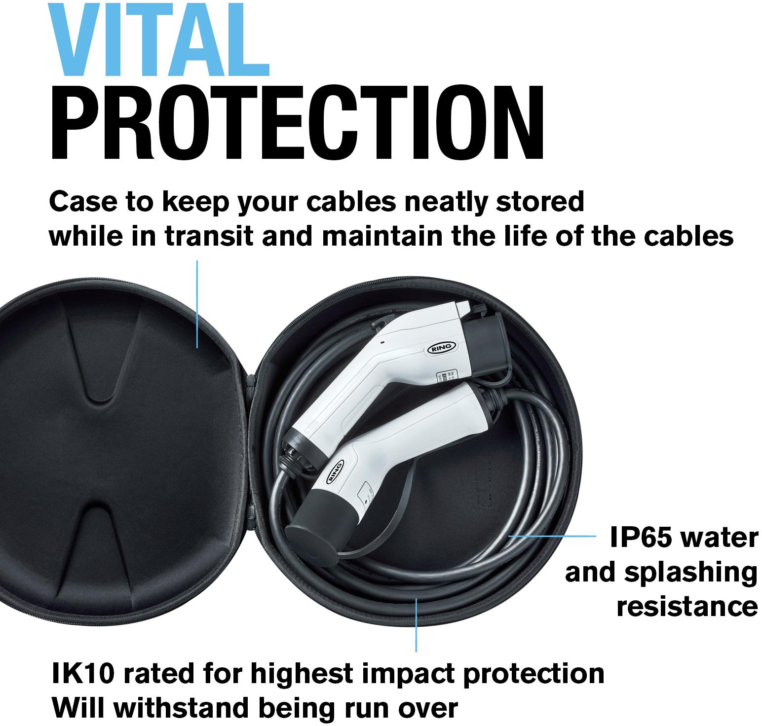 Ring EV Charge Cable Type2 Type1 32A 5m