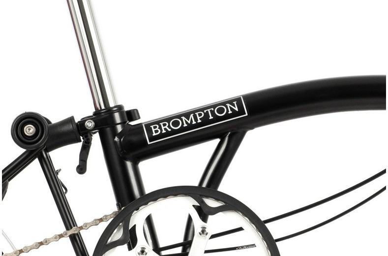 Ex-Display Brompton C Line Utility Low Handlebar Folding Bike, Black - 16" Wheel Ex-Display Brompton C Line Utility Low Handlebar Folding Bike, Black - 16" Wheel