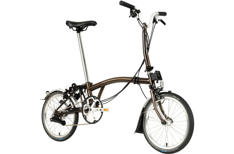 Ex-Display Brompton C Line Explore Mid Handlebar Folding Bike, Black Lacquer - 16" Wheel Ex-Display Brompton C Line Explore Mid Handlebar Folding Bike, Black Lacquer - 16" Wheel