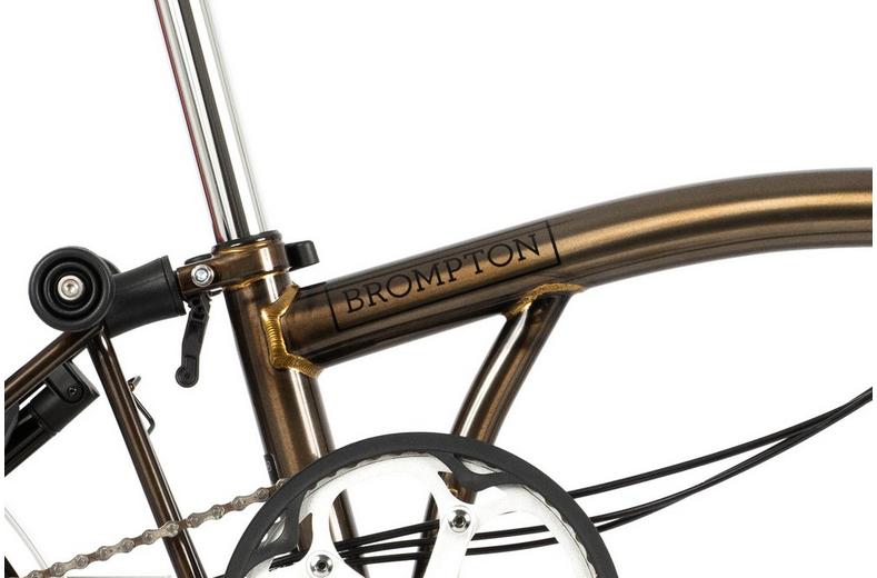 Ex-Display Brompton C Line Explore Mid Handlebar Folding Bike, Black Lacquer - 16" Wheel Ex-Display Brompton C Line Explore Mid Handlebar Folding Bike, Black Lacquer - 16" Wheel