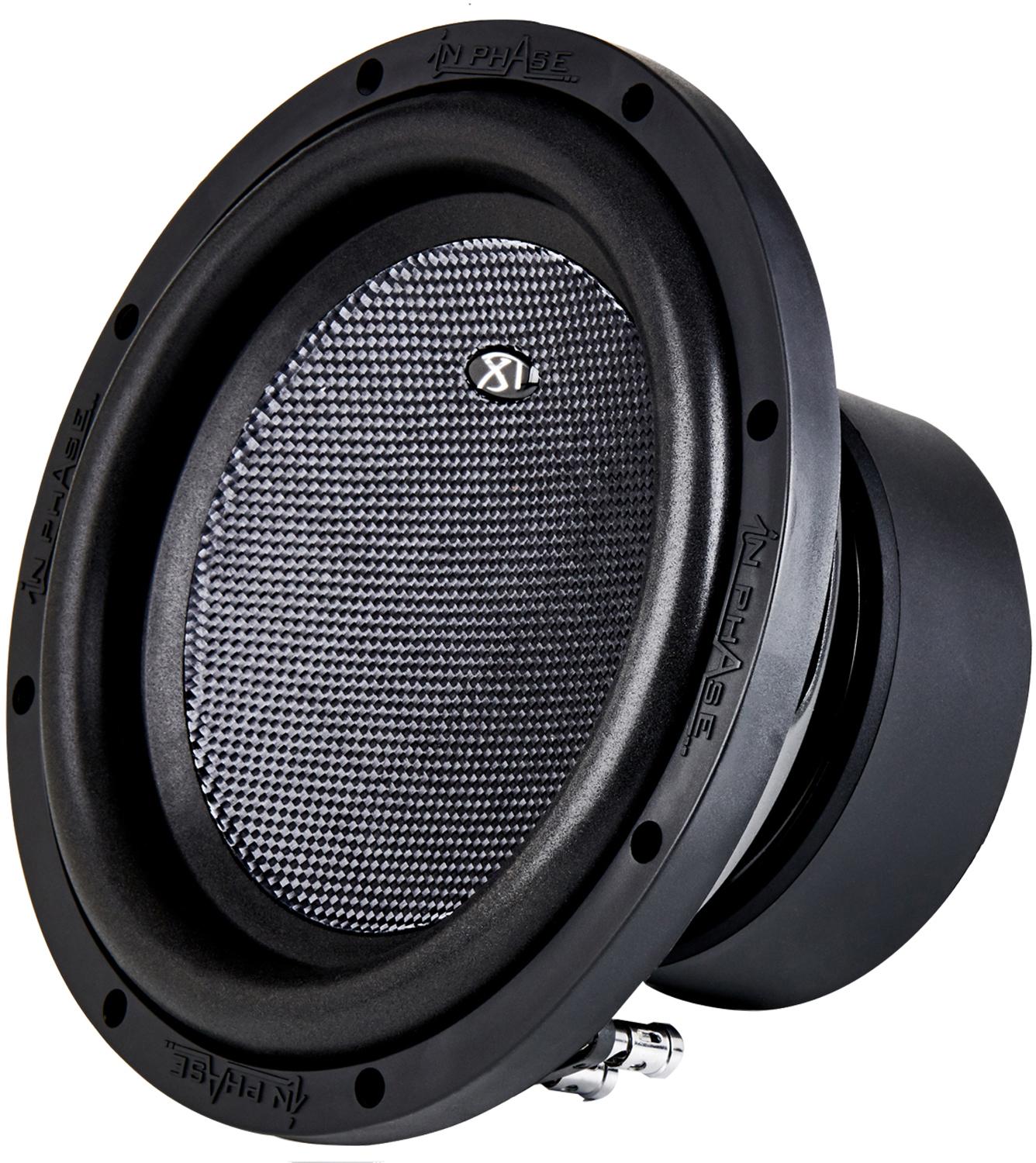 In Phase Xt-10 Kevlar Cone 2 Ohm Dual Voice Coil 1200W Peak Power Subwoofer