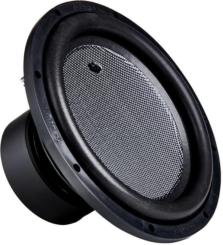 In Phase Xt-10 Kevlar Cone 2 Ohm Dual Voice Coil 1400W Peak Power Subwoofer
