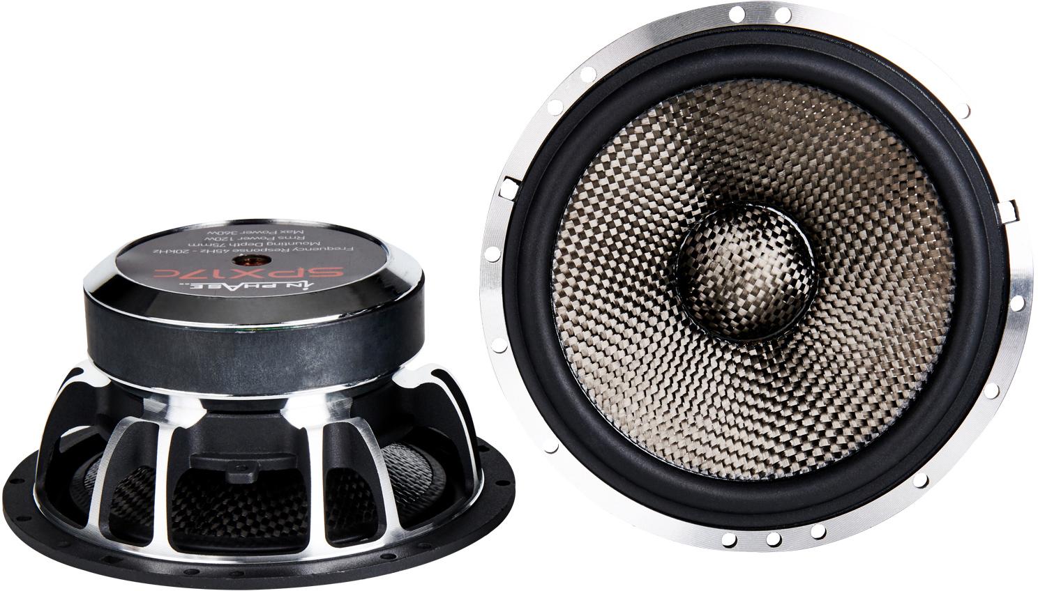 In Phase Spx17C 17Cm 360W Component Speakers
