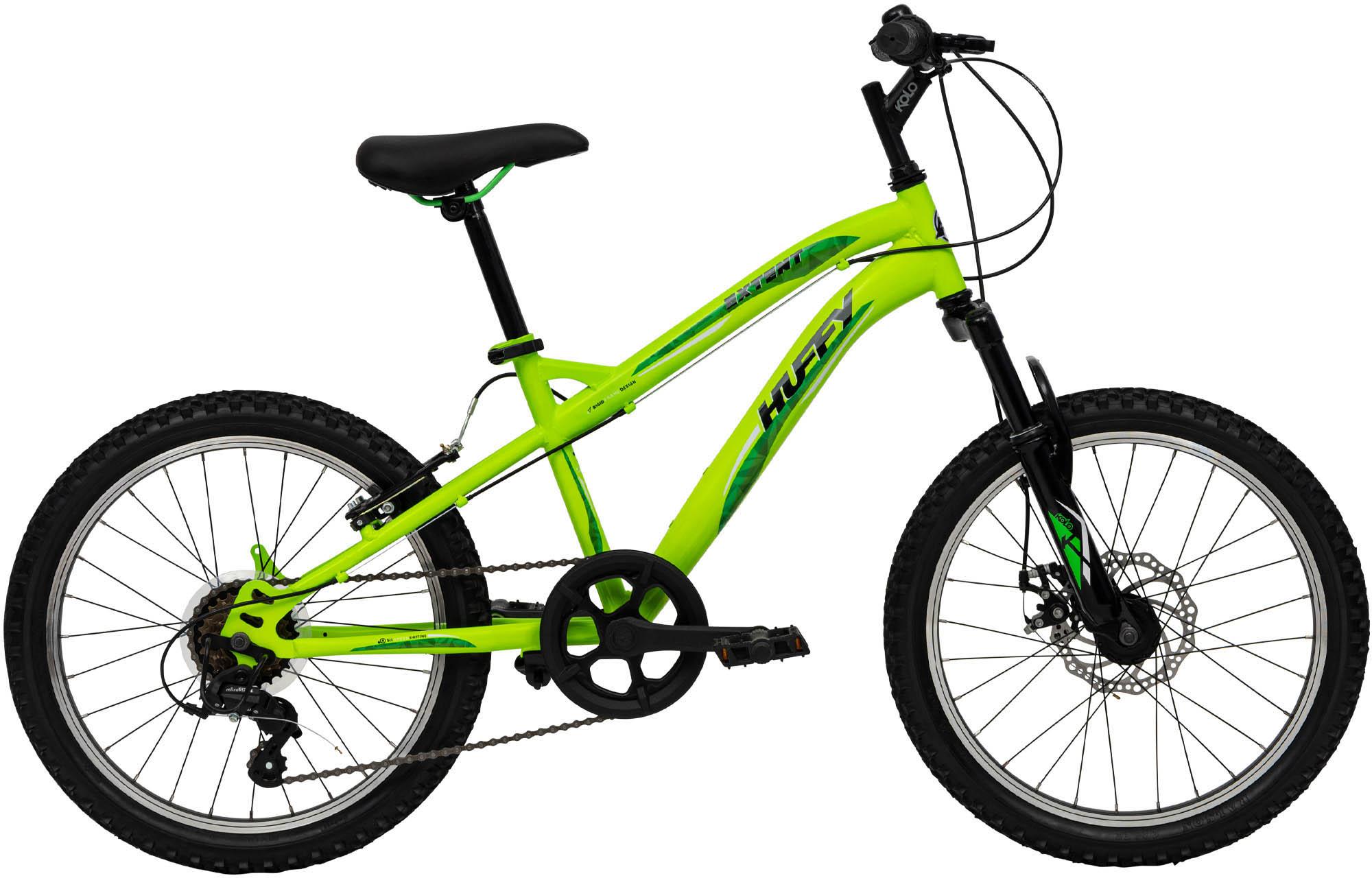 Huffy Extent Junior Mountain Bike - 20 Inch Wheel - Antifreeze Green