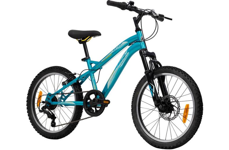 Huffy Extent Junior Mountain Bike - 20" Wheel - Aqua Huffy Extent Junior Mountain Bike - 20" Wheel - Aqua