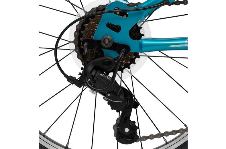 Huffy Extent Junior Mountain Bike - 20" Wheel - Aqua Huffy Extent Junior Mountain Bike - 20" Wheel - Aqua