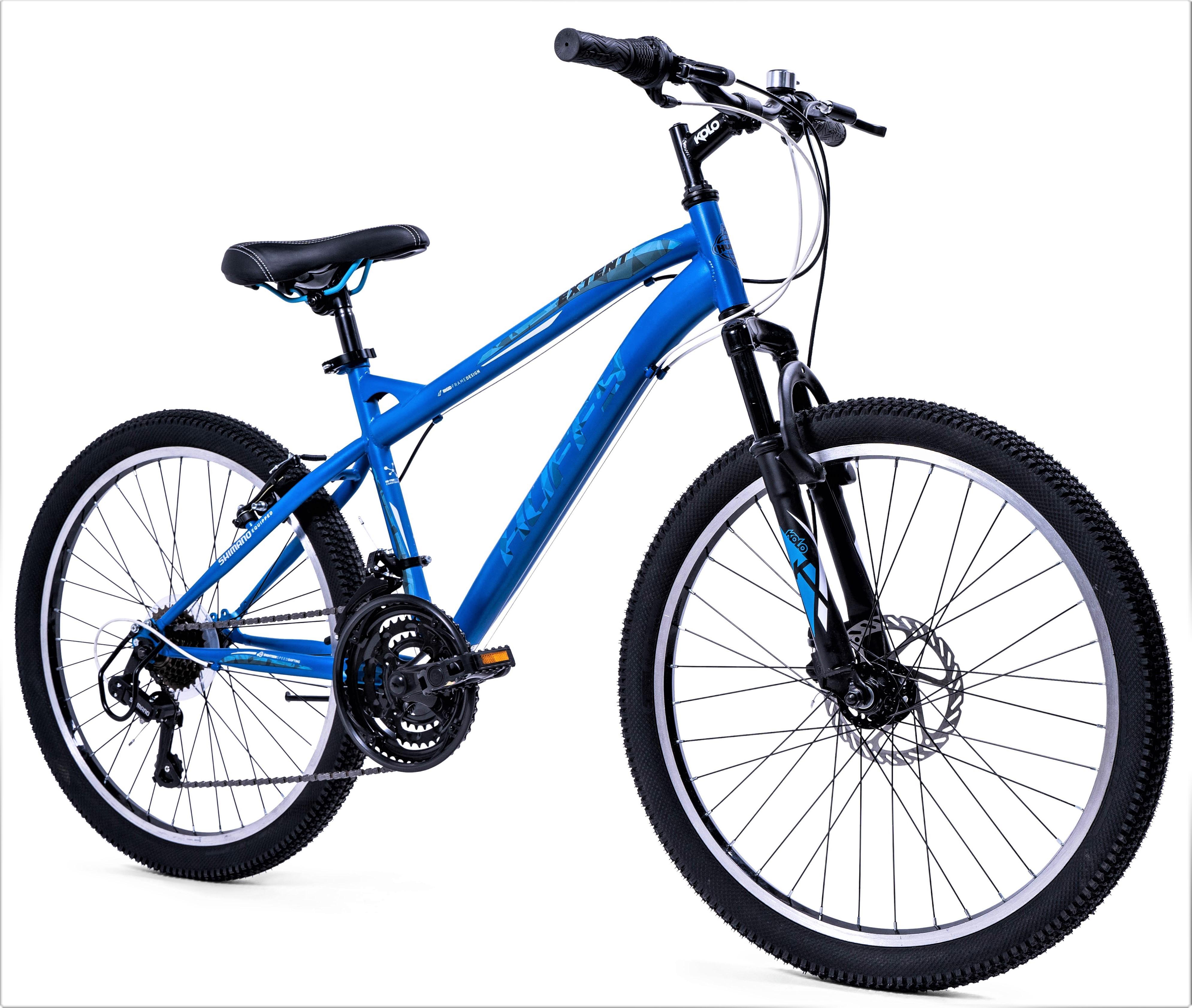 Huffy Extent Junior Mountain Bike - 24" Wheel - Cobalt Blue