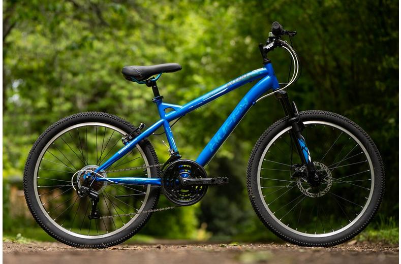 Huffy Extent Junior Mountain Bike - 24" Wheel - Cobalt Blue Huffy Extent Junior Mountain Bike - 24" Wheel - Cobalt Blue