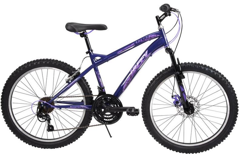 Huffy Extent Junior Mountain Bike - 24" Wheel - Midnight Purple Huffy Extent Junior Mountain Bike - 24" Wheel - Midnight Purple