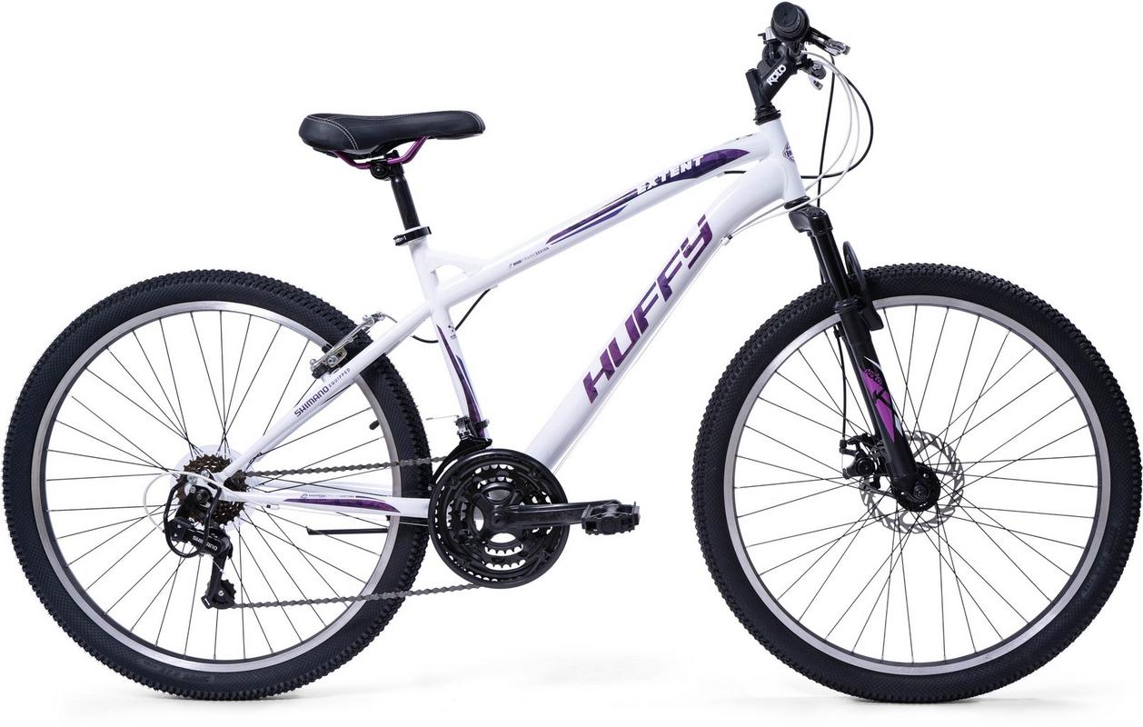 Halfords Huffy Extent Mountain Bike - Gloss White - M Frame | Extra 8% off for BC Members