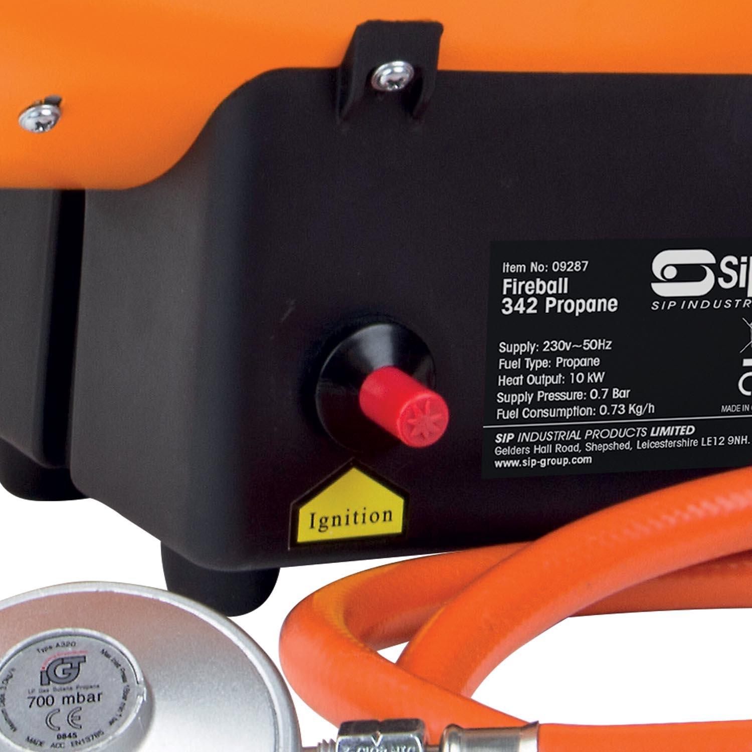 Fireball 342 propane Heater