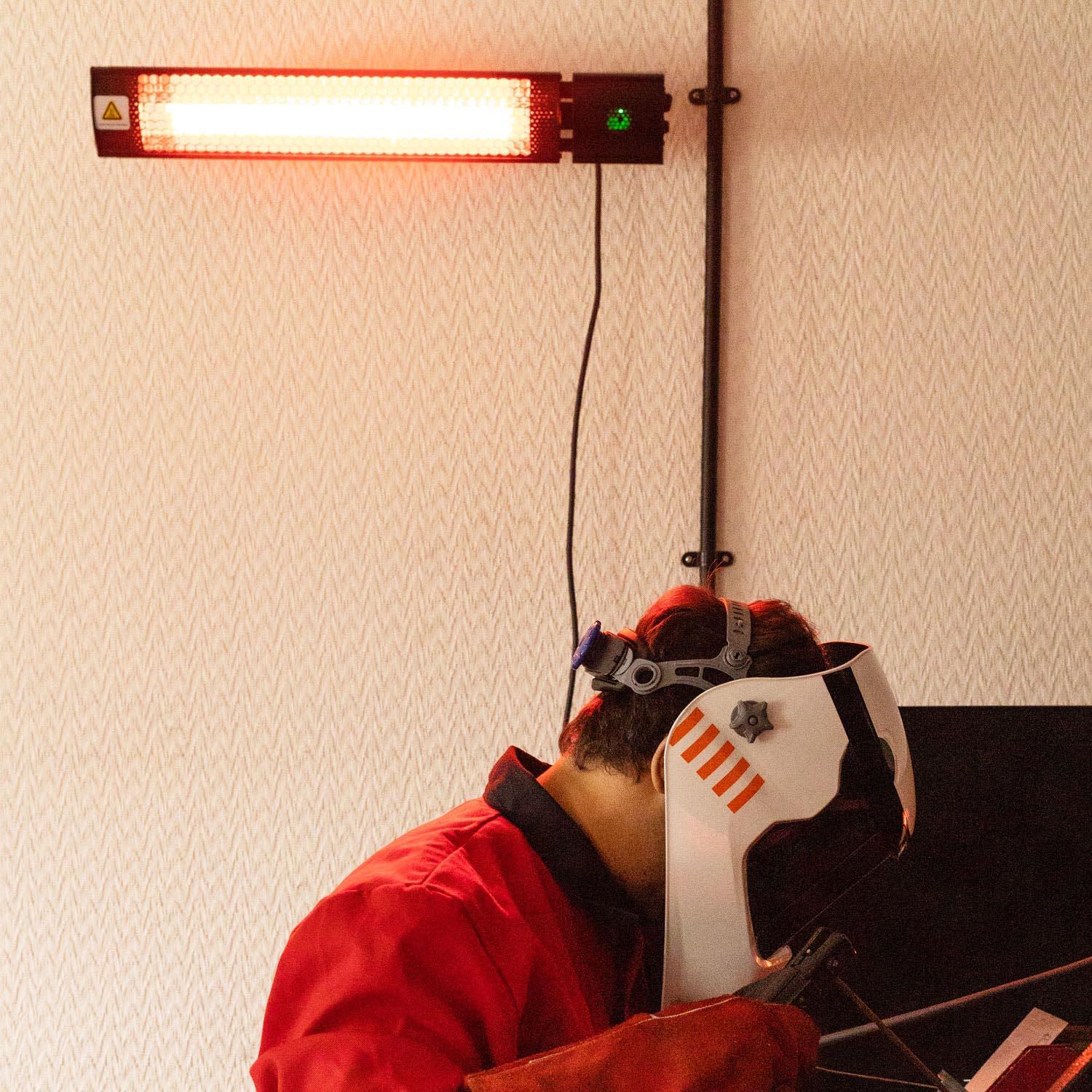 SIP Halogen Heater 230v Black