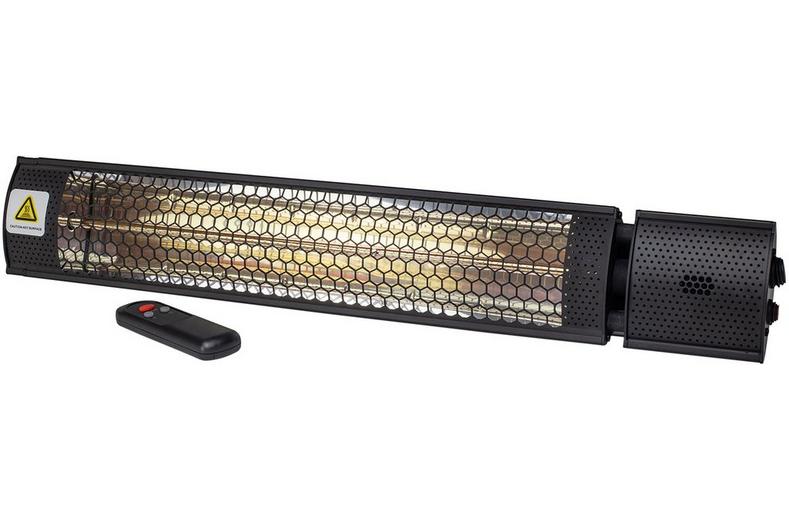 SIP XD-Y Halogen Heater 230V Silver with remote SIP XD-Y Halogen Heater 230V Silver with remote