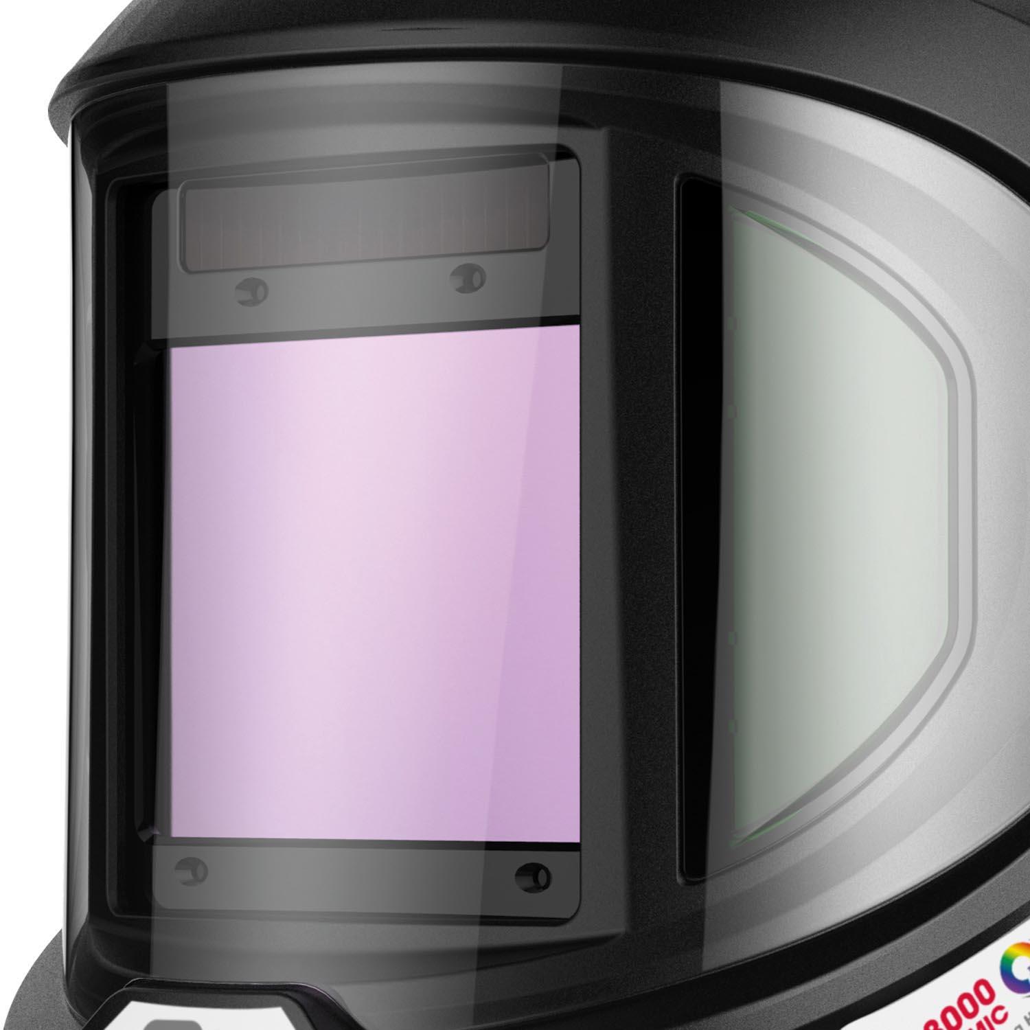 8000 Panoramic Electronic Welding Headshield