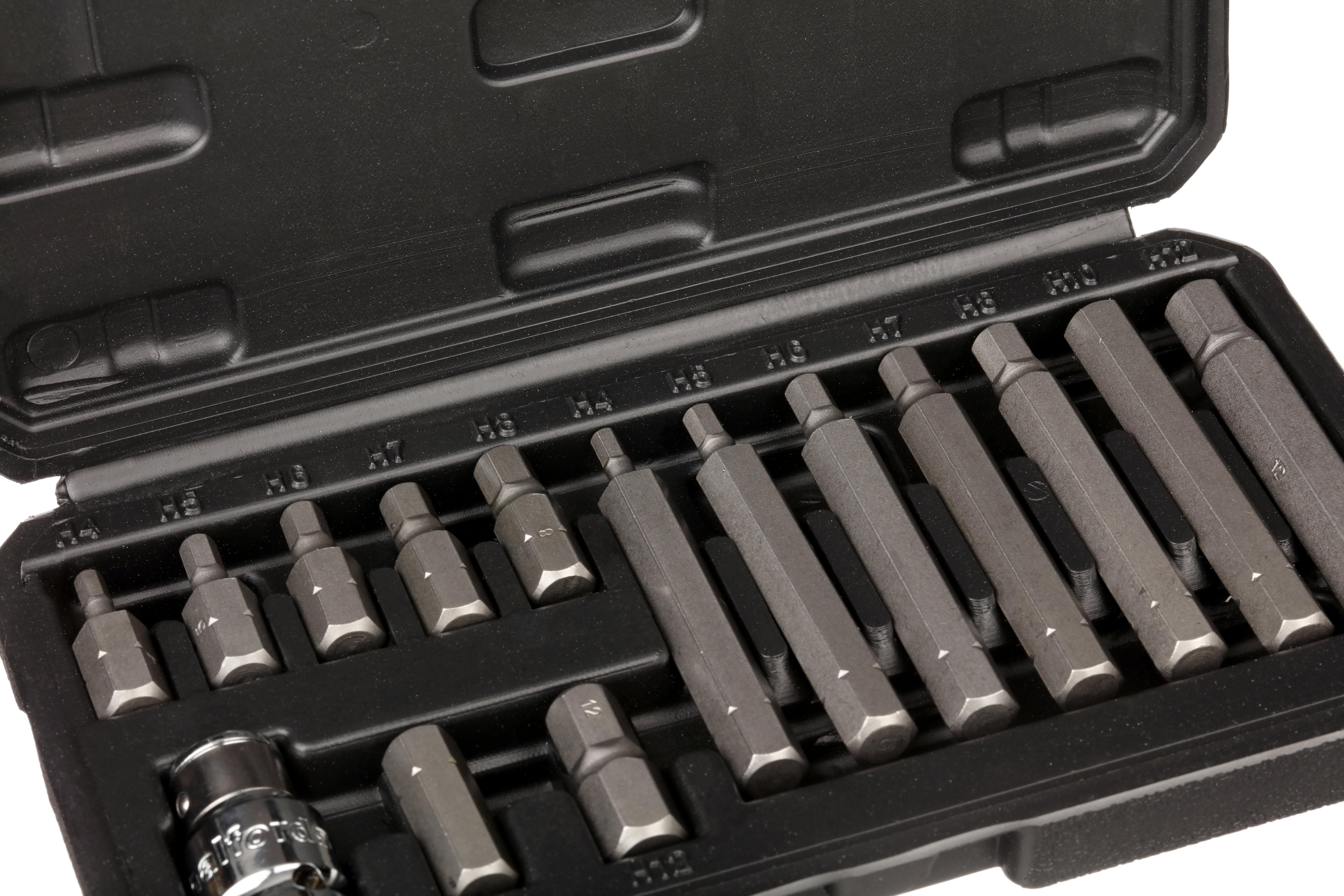 Halfords Advanced 15 Piece Hex Bit Set