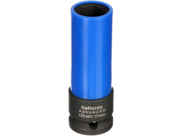 Halfords Advanced Wheel Nut Impact Socket 17mm