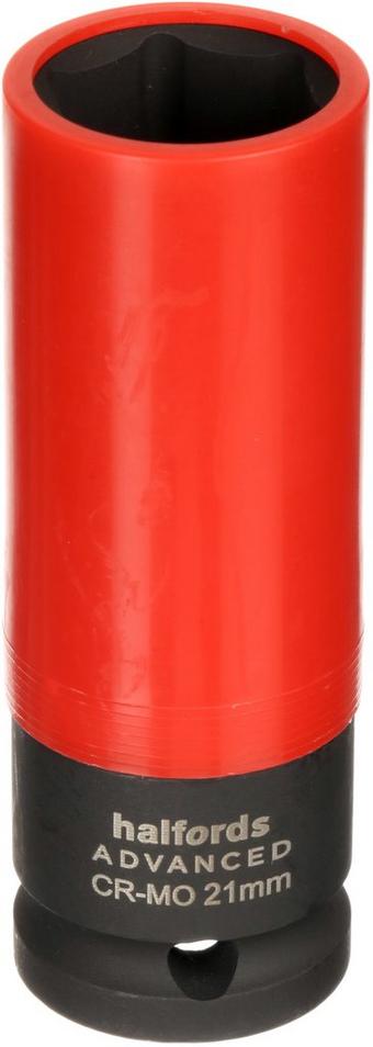 Halfords Advanced Wheel Nut Impact Socket 21mm