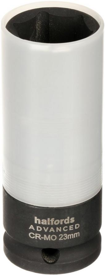 Halfords Advanced Wheel Nut Impact Socket 23mm