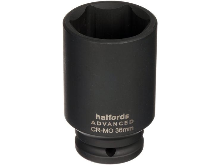Halfords Advanced Drive 6PT Impact Deep Socket 36mm