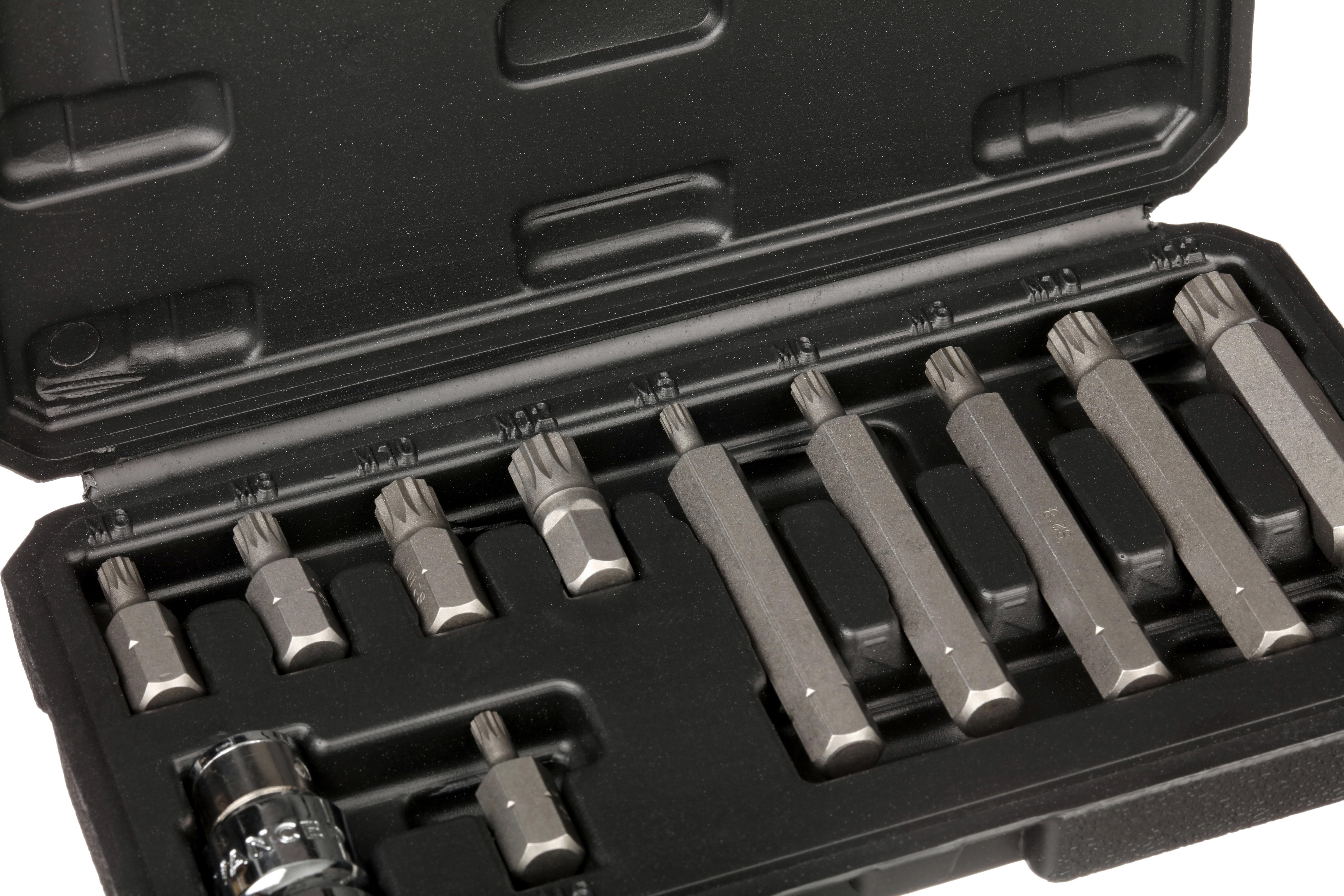 Halfords Advanced 11 Piece Spline Bit Set