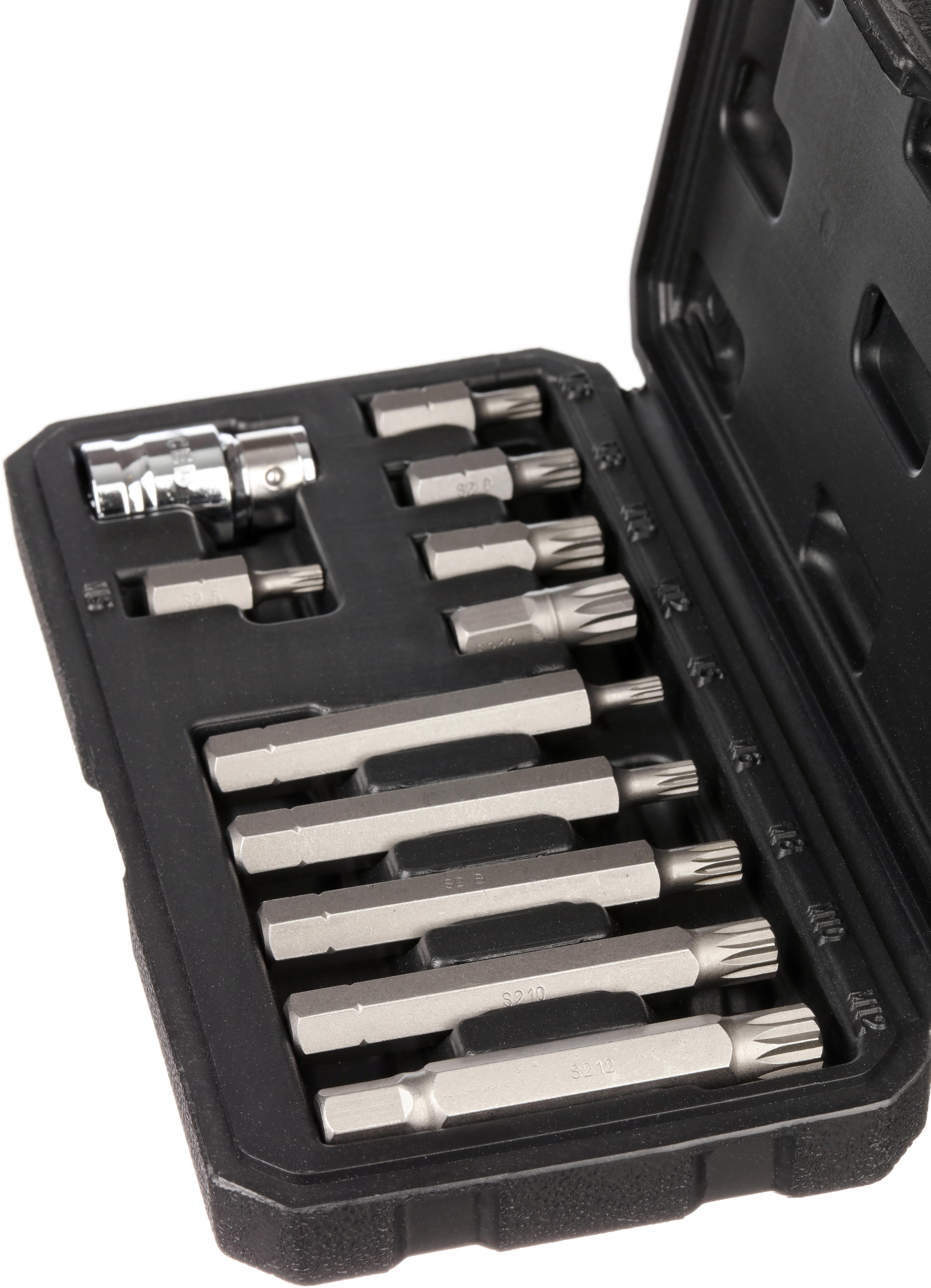 Halfords Advanced 11 Piece Spline Bit Set